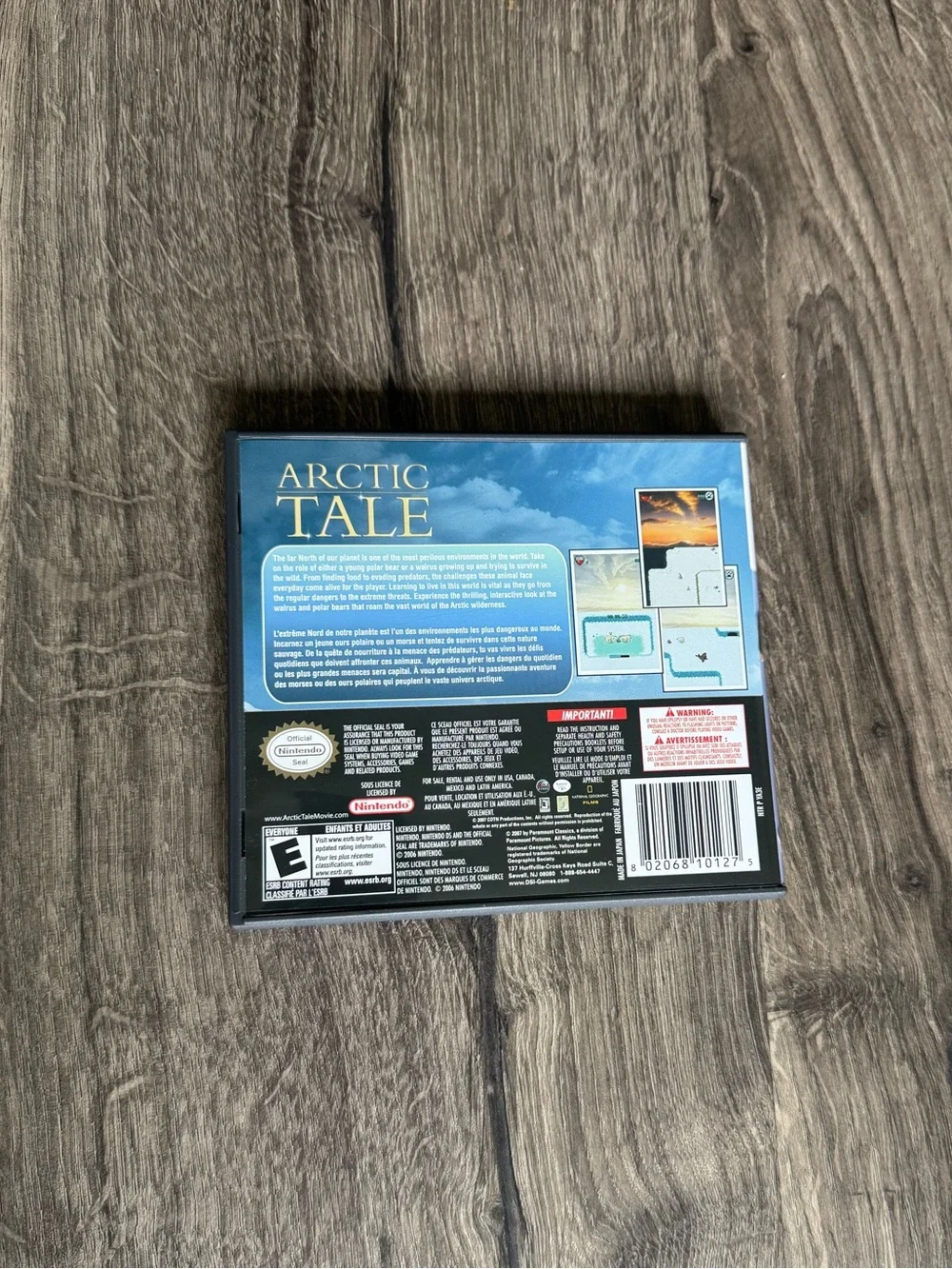 Nintendo DS Game Arctic Tale by Destination Software